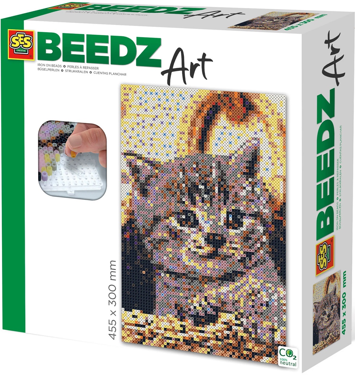 Imaginea produsului 'Set mărgele de călcat. Beedz Art. Pisica'