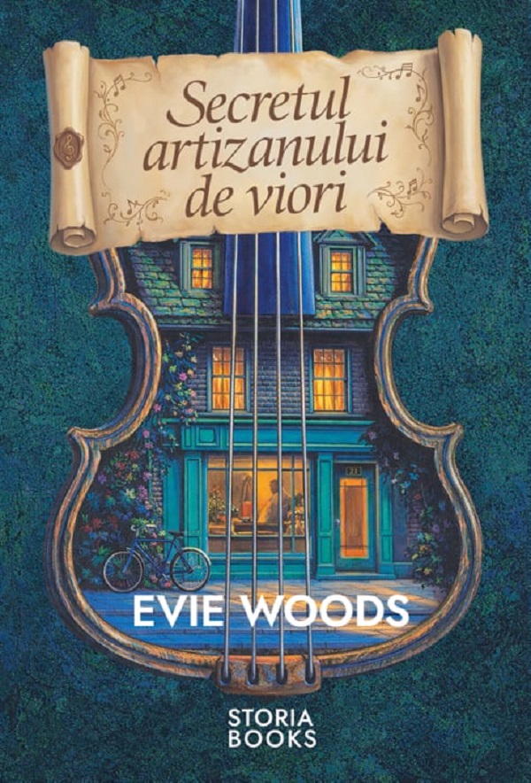 Coperta cărții 'Secretul artizanului de viori - Evie Woods'