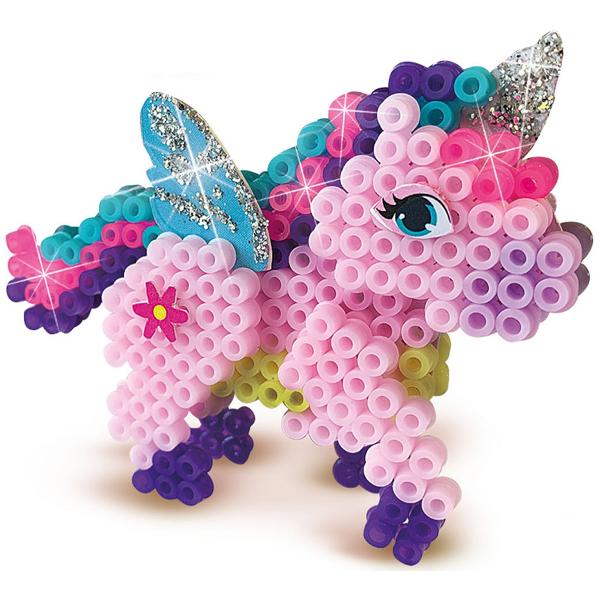 Set margele de calcat. Beedz: Unicorni
