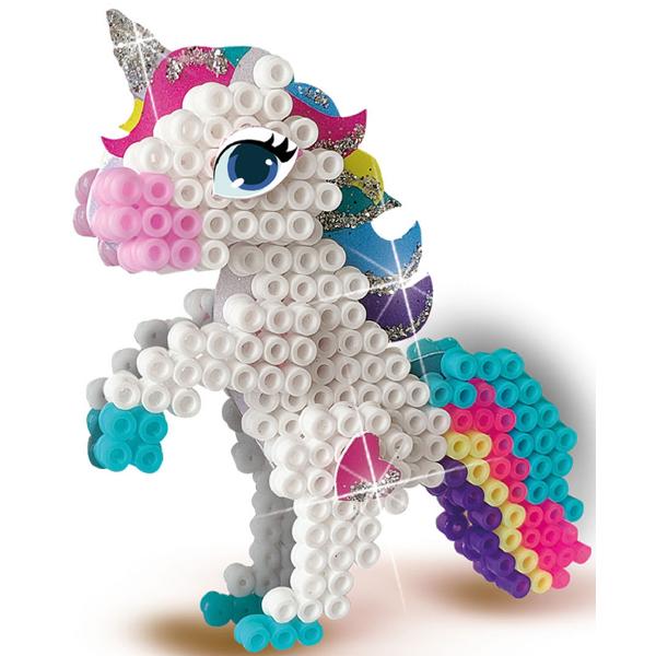 Set margele de calcat. Beedz: Unicorni