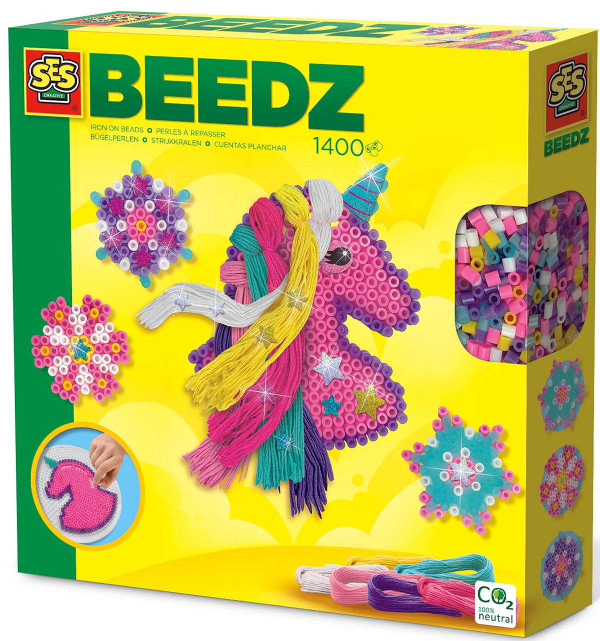 Imaginea produsului 'Set creativ. Beedz: Unicorn cu coamă'