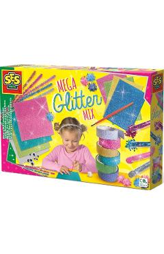 Imaginea produsului 'Set creativ: Mega Glitter Mix'
