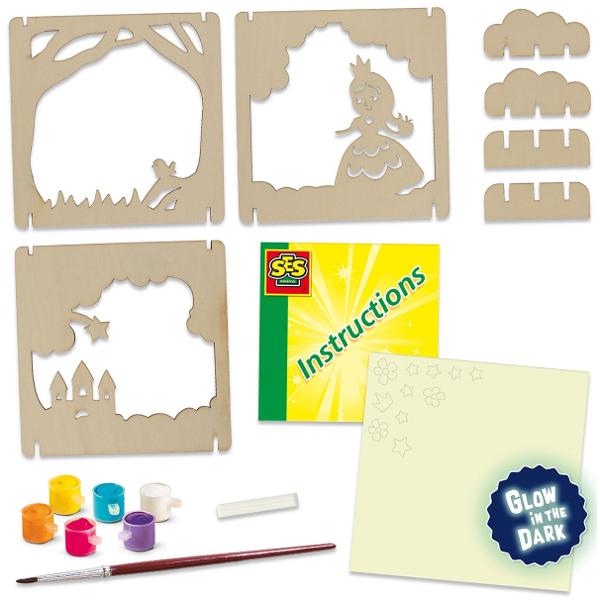 Set creativ: Glow in the Dark. Povesti cu umbre