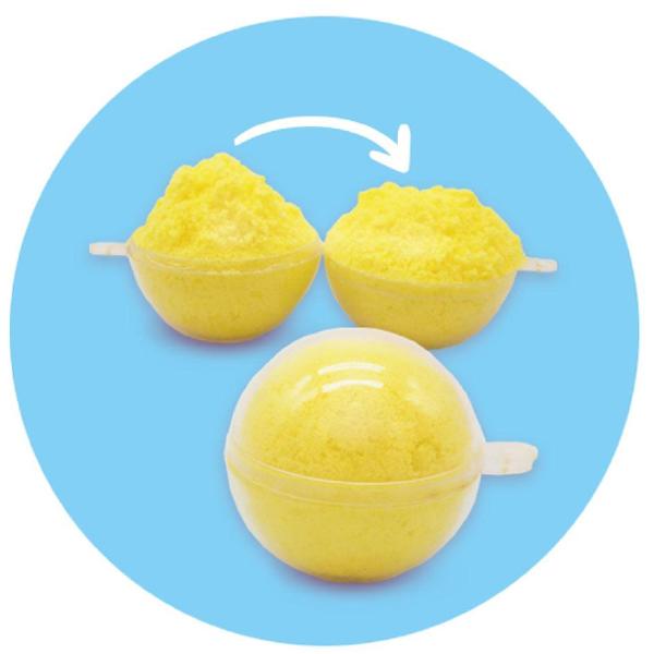 Set creativ: Bombe de baie in cutie metalica