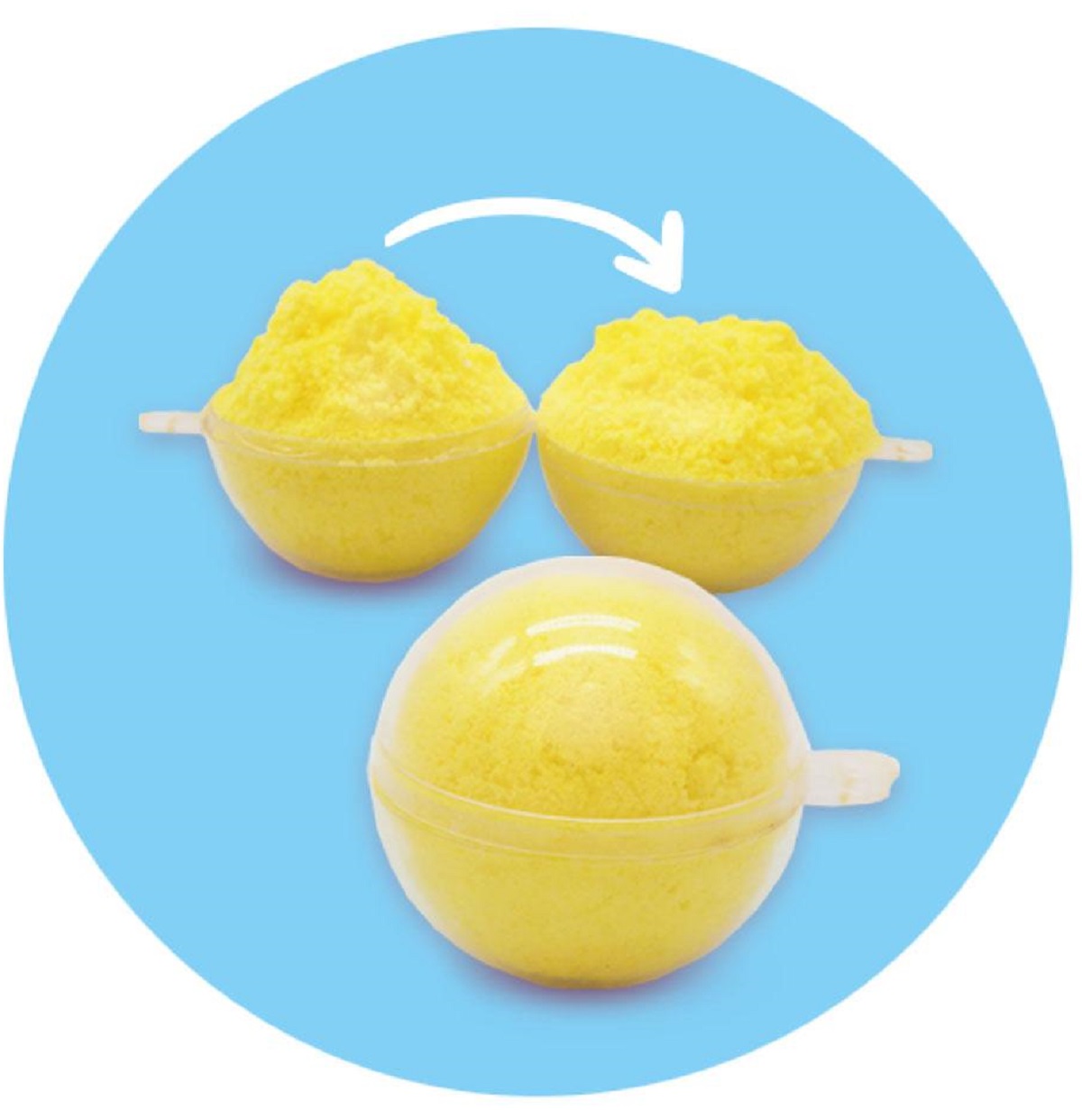 Imaginea produsului 'Set creativ: Bombe de baie în cutie metalică'
