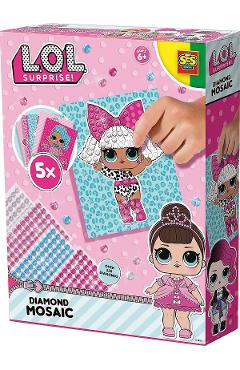 Imaginea produsului 'Mozaic cu diamante: L.O.L.'