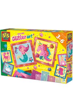 Imaginea produsului 'Set creativ: Mess free glitter art'