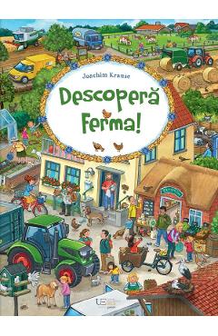 Coperta cărții 'Descoperă ferma! - Christine Kugler'
