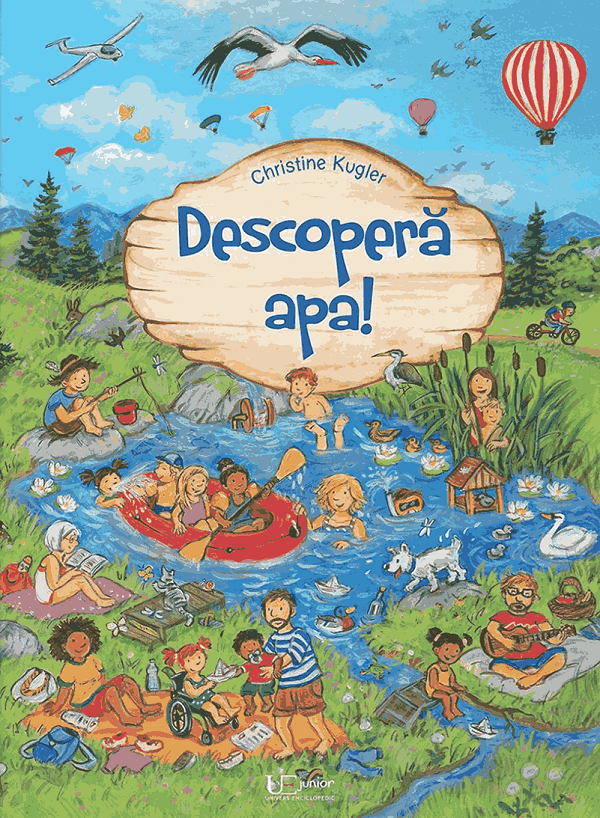 Coperta cărții 'Descoperă apa! - Christine Kugler'