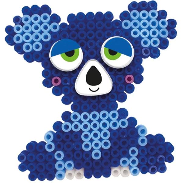 Joc creativ. Set margele de calcat. Funpins animale