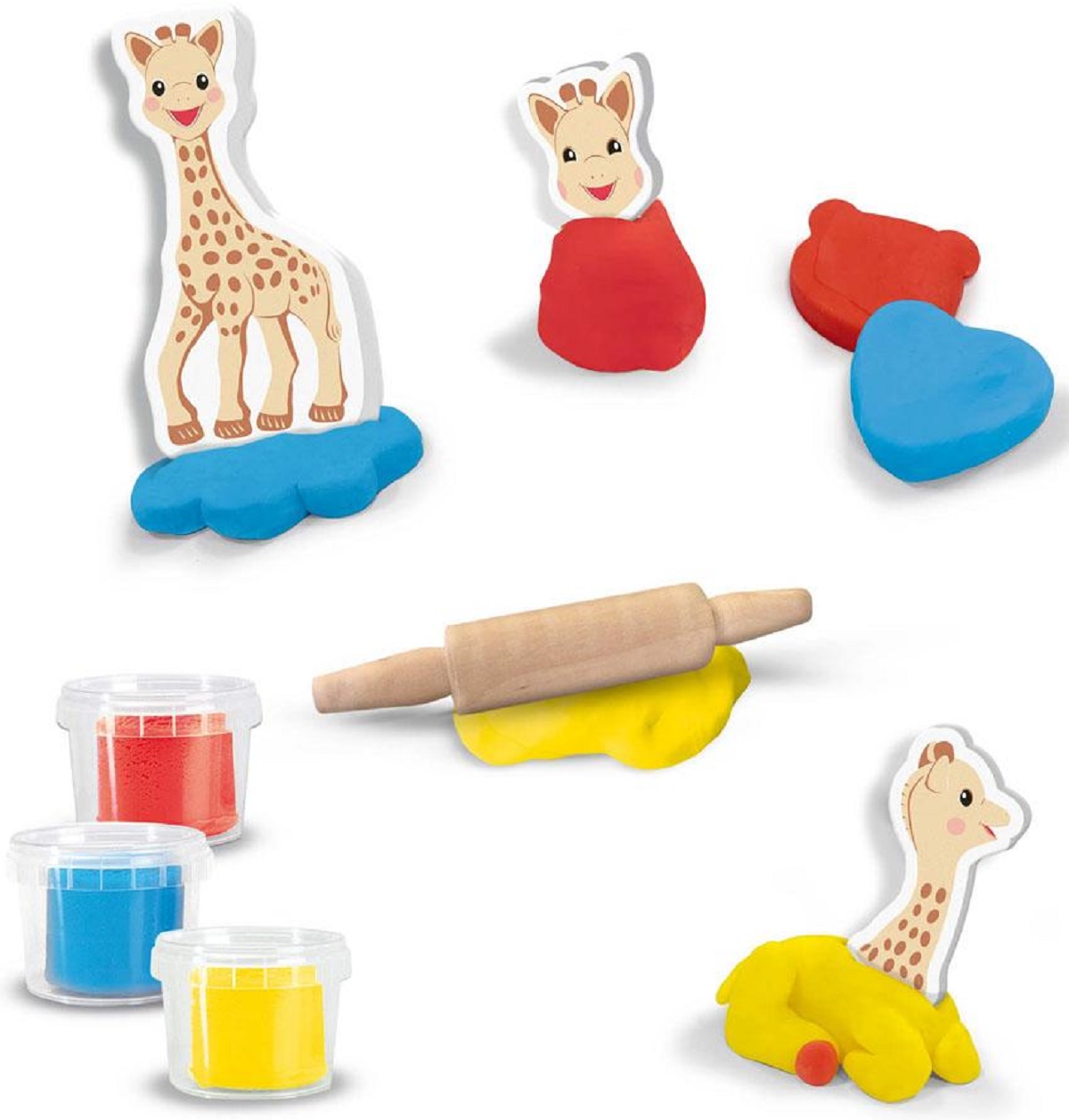 Imaginea produsului 'Animale din plastilină. Girafa Sophie'