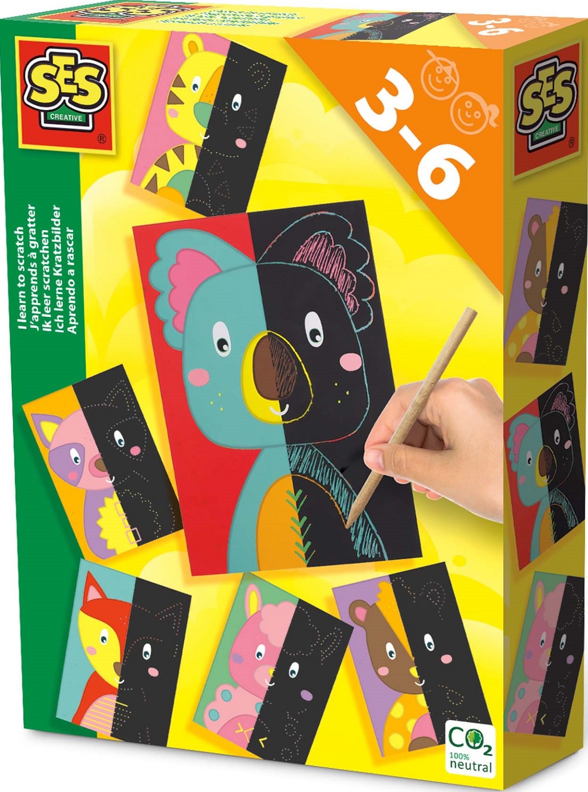Imaginea produsului 'Set creativ: Învăț să răzuiesc'