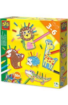 Imaginea produsului 'Set creativ: Animale cu carlige'
