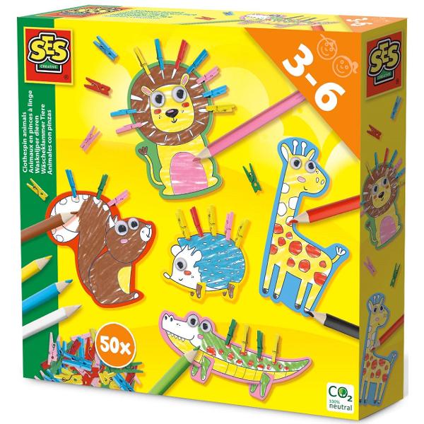 Set creativ: Animale cu carlige