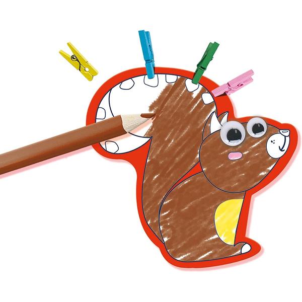 Set creativ: Animale cu carlige