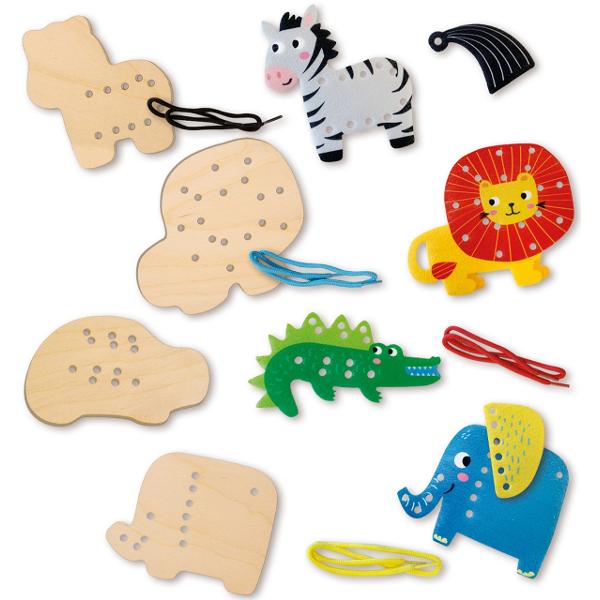 Set creativ: Invatam sa coasem animale