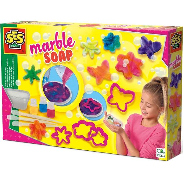 Set creativ: Sapunuri. Marble Soap