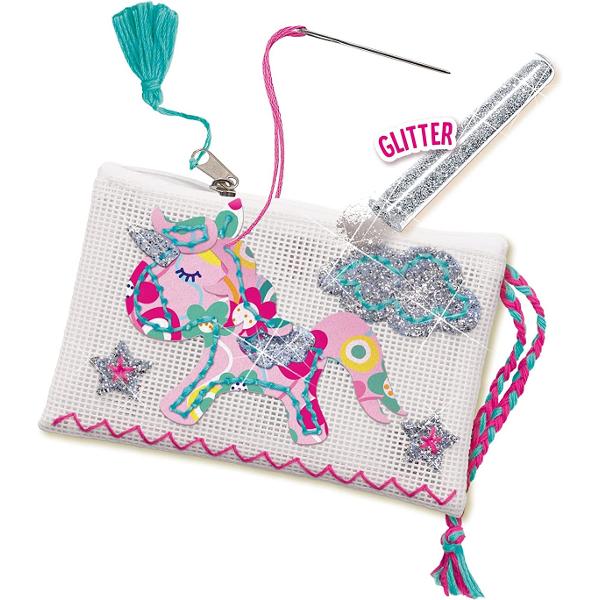 Set creativ: Gentuta brodata. Unicorn