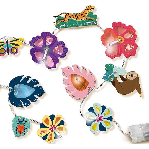 Set creativ cu ghirlanda luminoasa: Light Garland Jungle