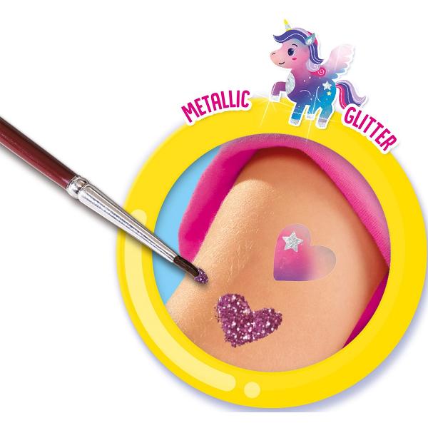Set creativ: Unicorn Galaxy Tatoos
