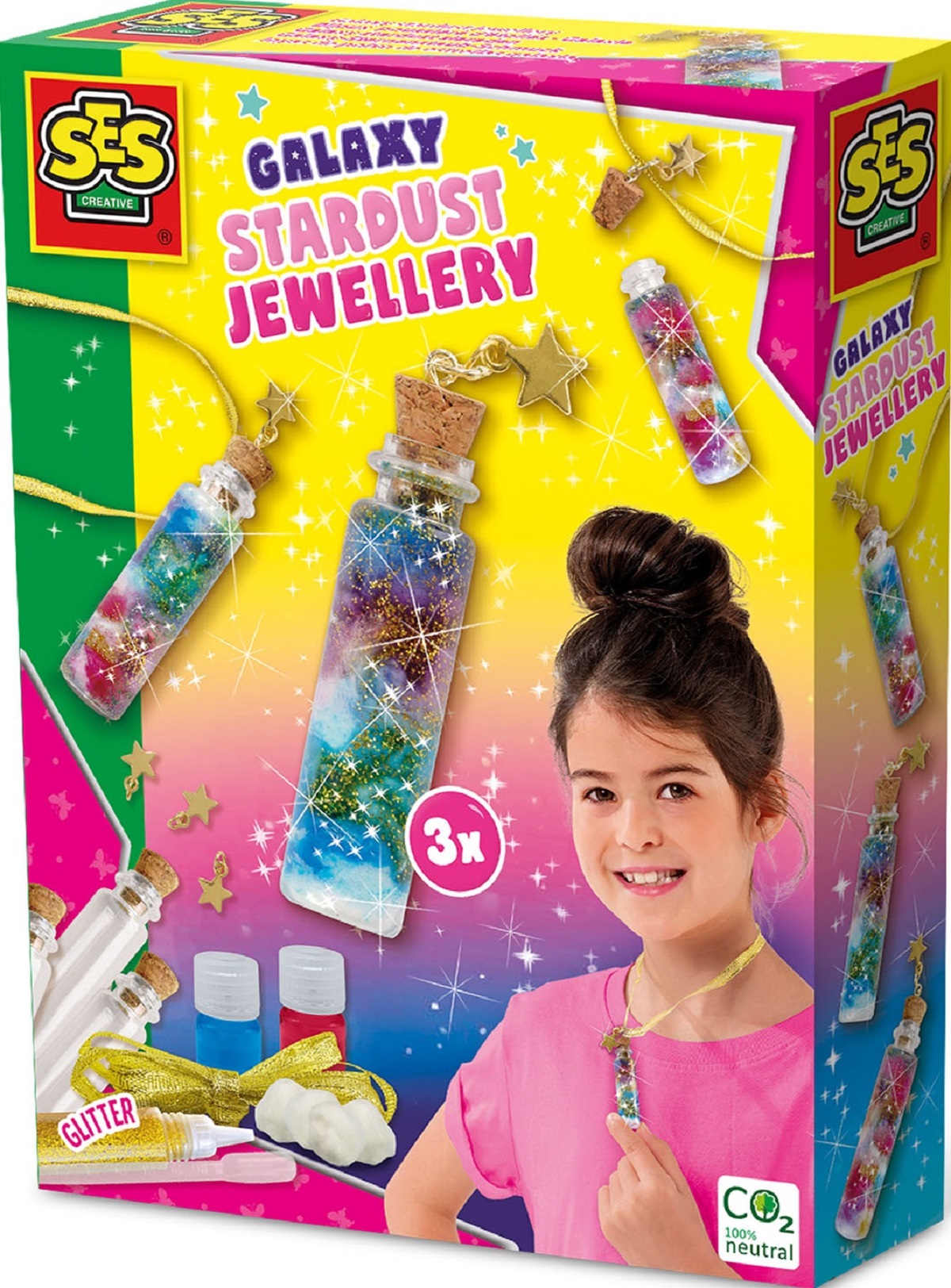 Imaginea produsului 'Set creativ: Galaxy Stardust Jewellery'