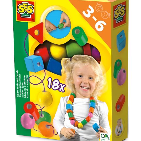Set de insirat margele din lemn