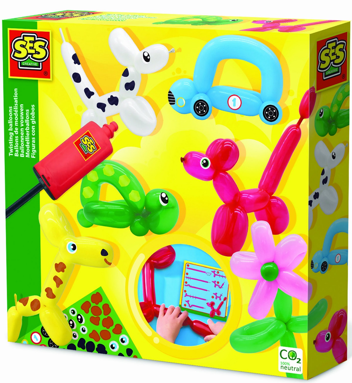 Imaginea produsului 'Set creativ: Figurine din baloane'