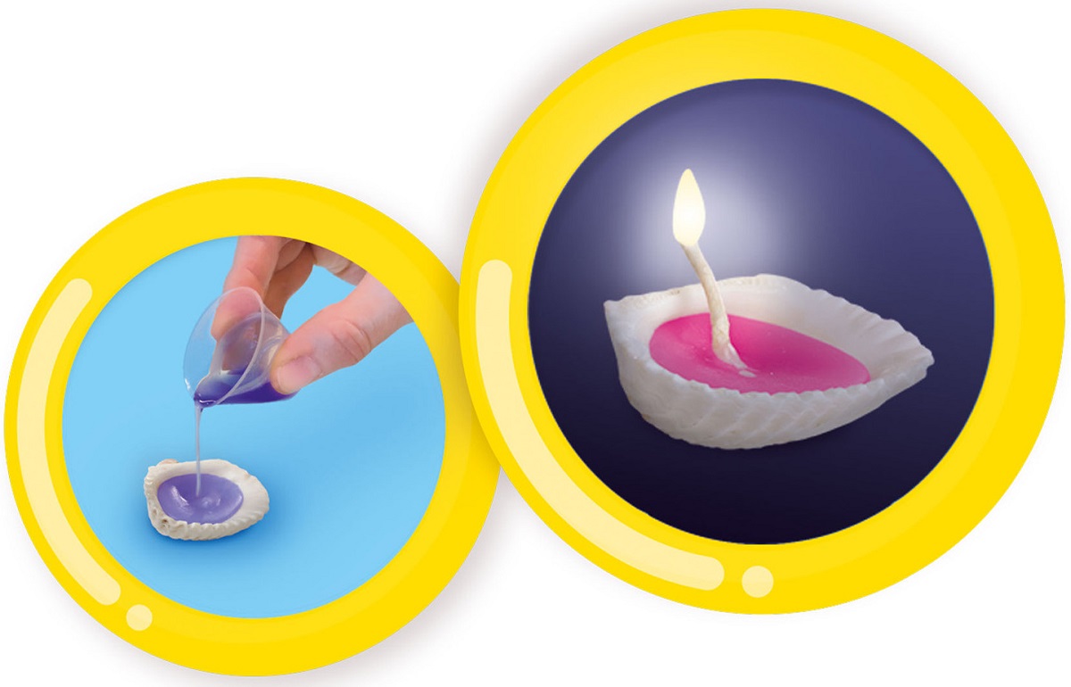 Imaginea produsului 'Set creativ: Lumânări în scoică'