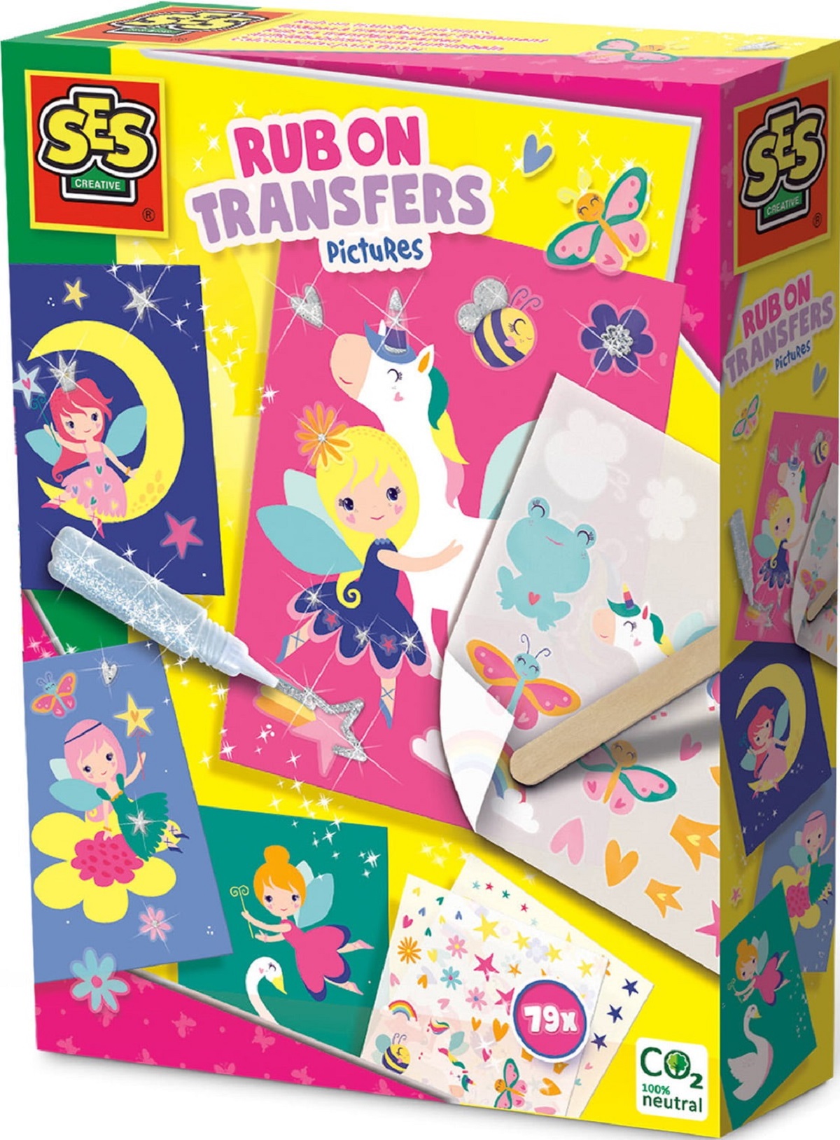 Imaginea produsului 'Set creativ felicitări: Rub on Transfers Pictures'