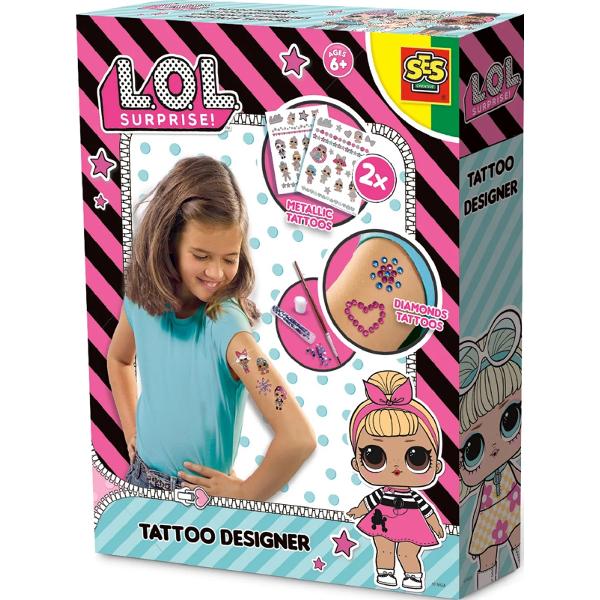 Tatuaje pentru copii: L.O.L.