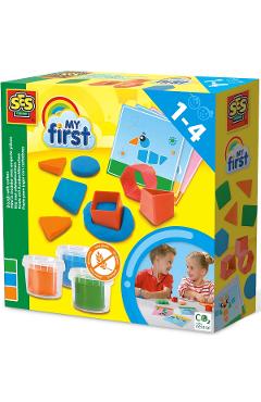 Imaginea produsului 'Plastilină cu forme de modelat. My First'