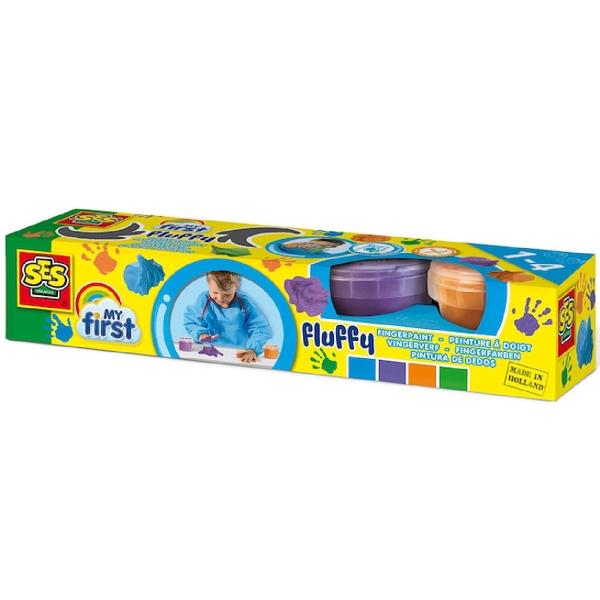 My First. Set acuarele pufloase pentru degete
