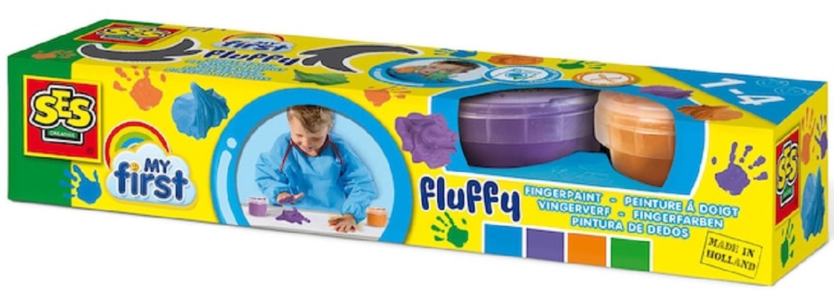 Imaginea produsului 'My First. Set acuarele pufloase pentru degete'