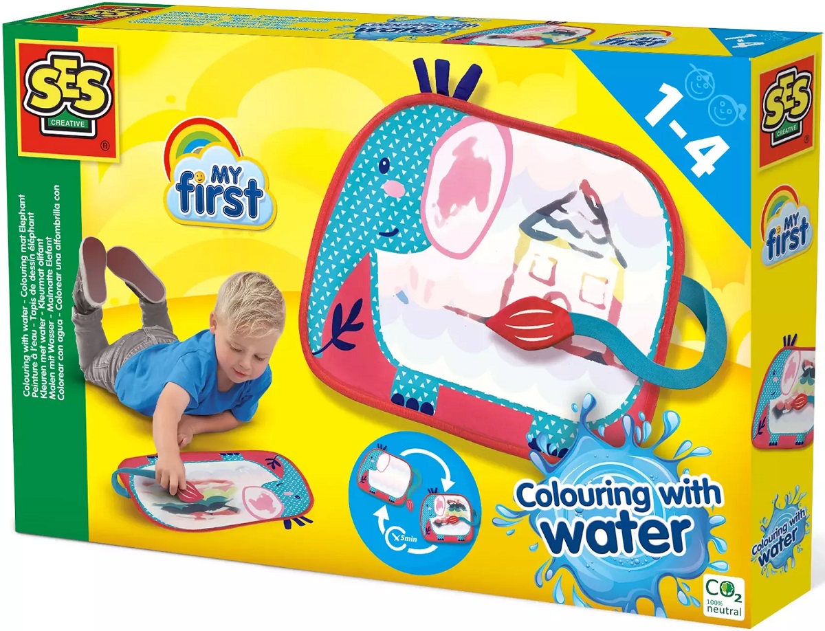Imaginea produsului 'Colorează cu apă: Covoraș Elefant. My First'