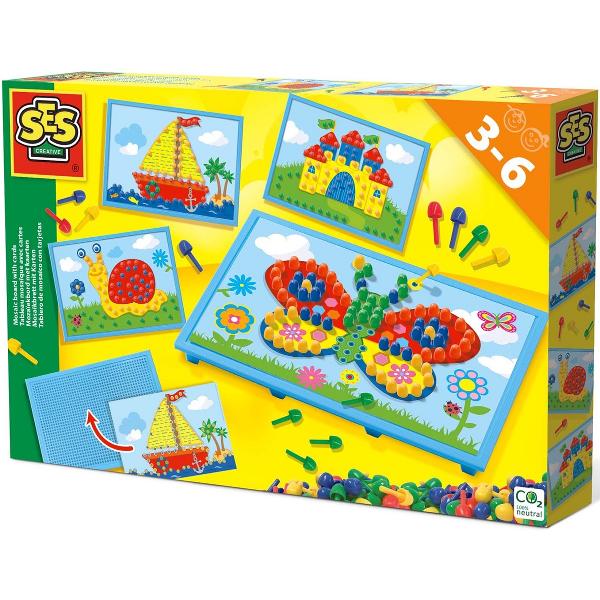 Set creativ: Tabla mozaic cu carduri
