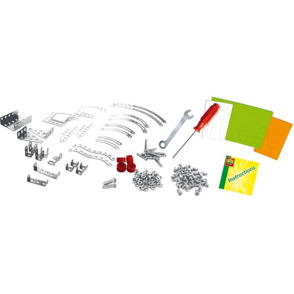 Set constructie: Dinozauri din metal. T-Rex si Stegosaurus