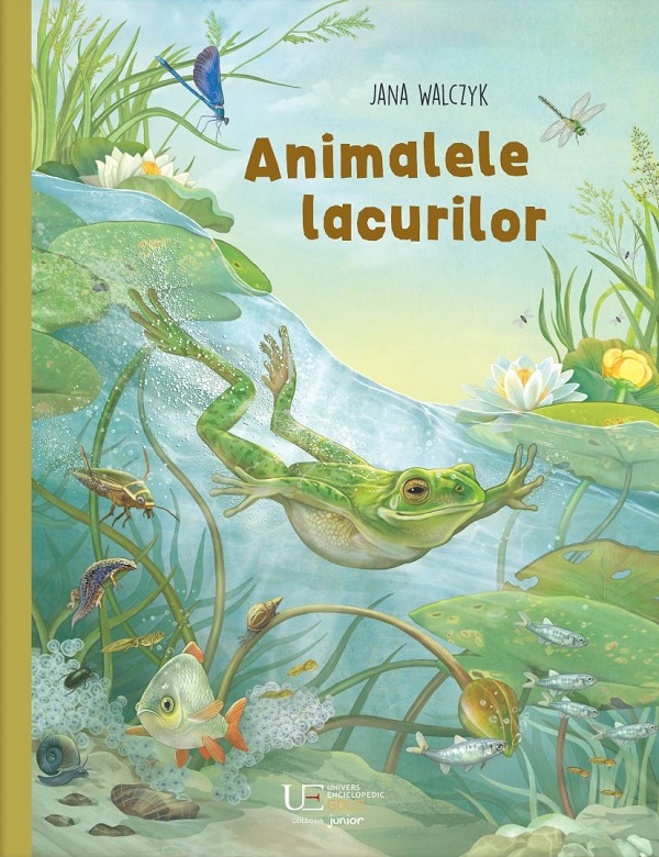 Coperta cărții 'Animalele lacurilor - Jana Walczyk'