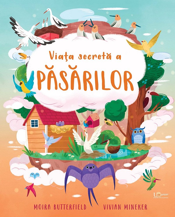 Coperta cărții 'Viața secretă a păsărilor - Moira Butterfield'