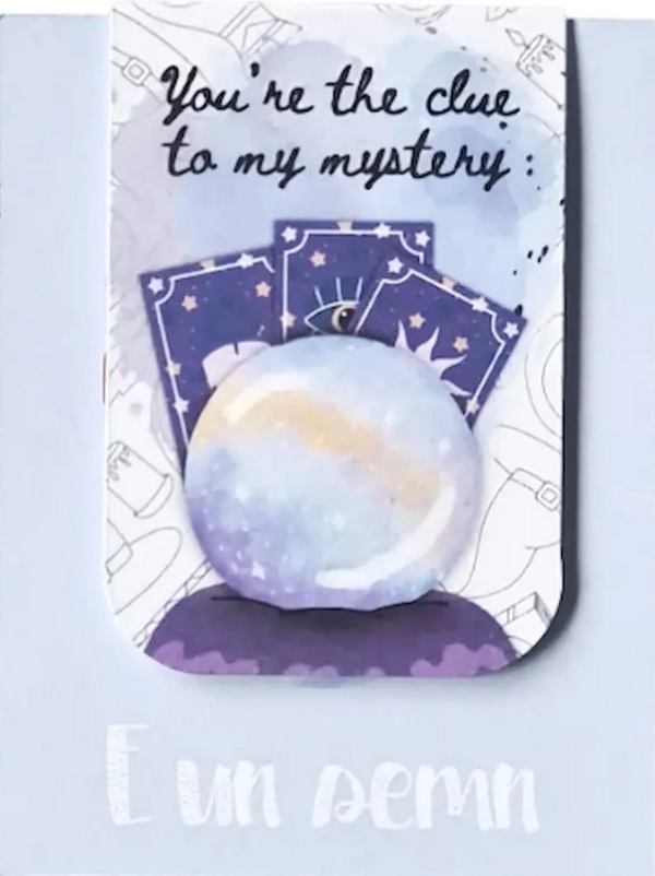 Imaginea produsului 'Semn de carte magnetic: You're the clue to my mistery'