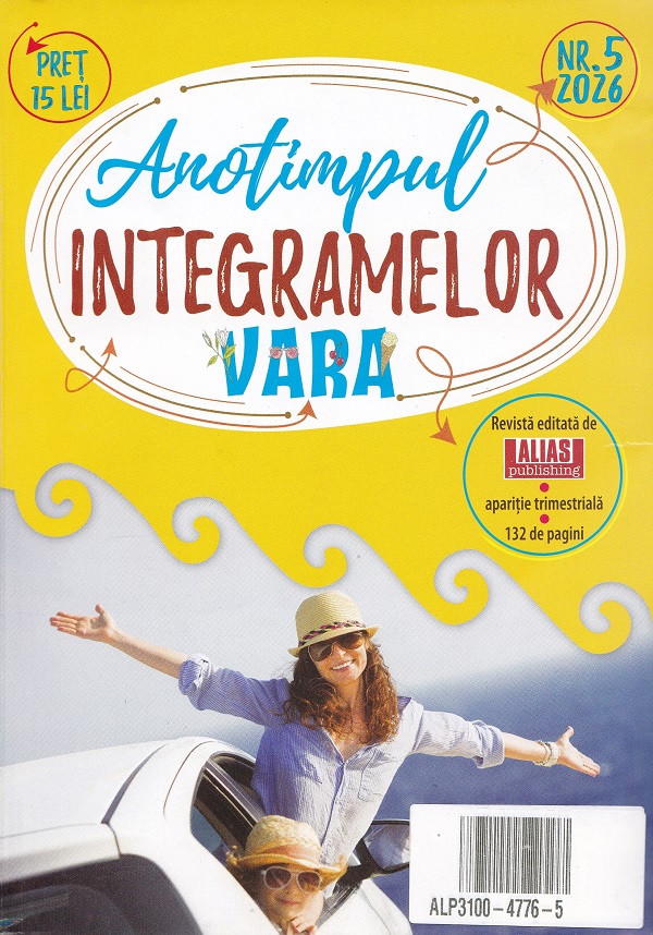 Coperta cărții 'Anotimpul integramelor Nr.5 2026. Vara'