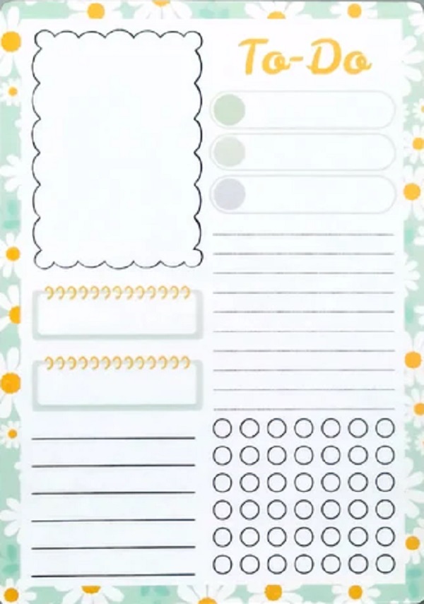Imaginea produsului 'Planner magnetic. Verde'