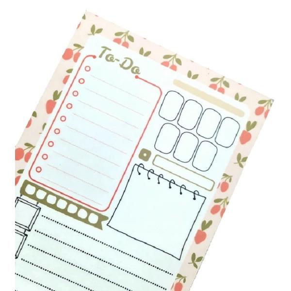 Planner magnetic. Portocaliu