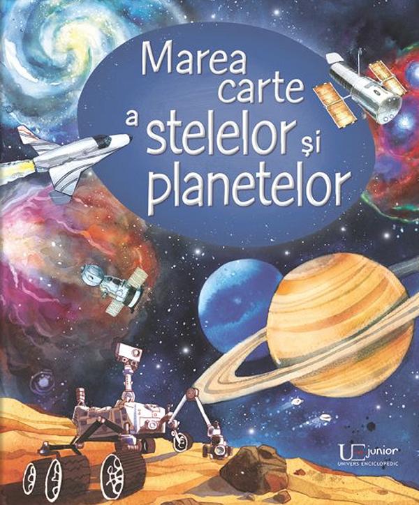 Coperta cărții 'Marea carte a stelelor și planetelor - Emily Bone'