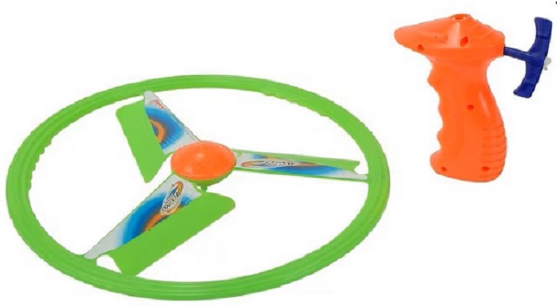 Imaginea produsului 'Pistol lansator cu elice. Verde-portocaliu'