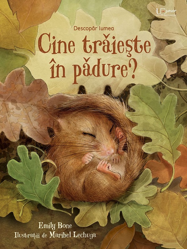 Coperta cărții 'Cine trăiește în pădure? Descopăr lumea - Emily Bone'