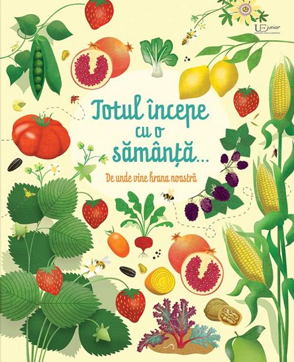 Coperta cărții 'Totul începe cu o sămânță... - Emily Bone'
