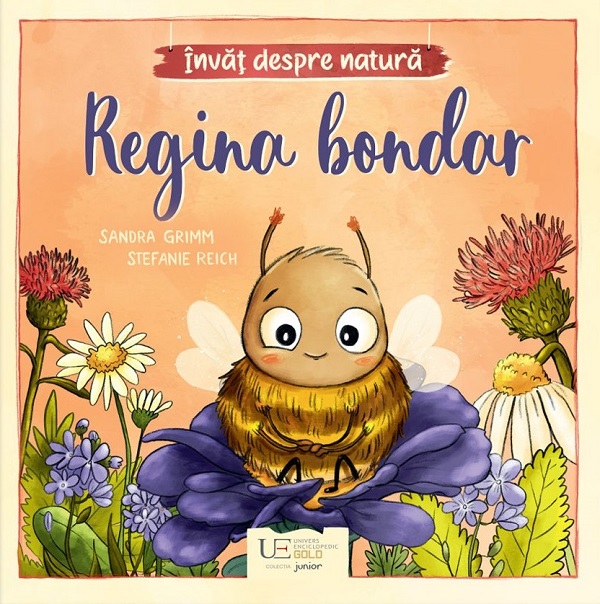 Coperta cărții 'Învăț despre natură. Regina bondar - Sandra Grimm'