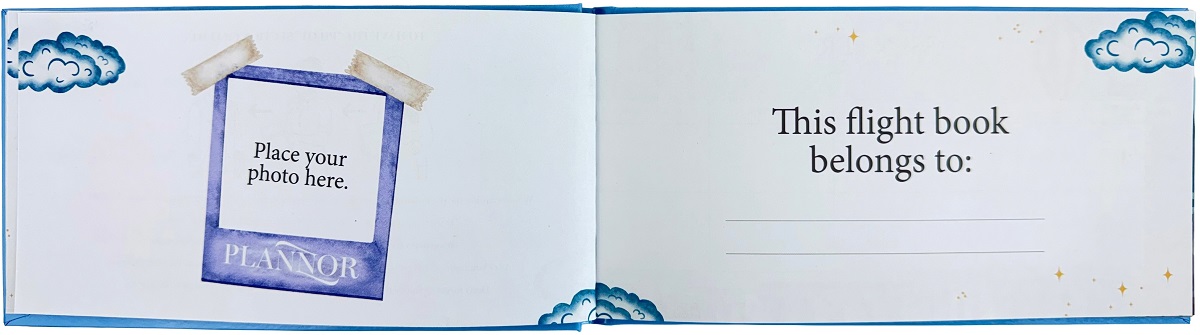 Imaginea produsului 'Jurnal de zbor: Albastru'