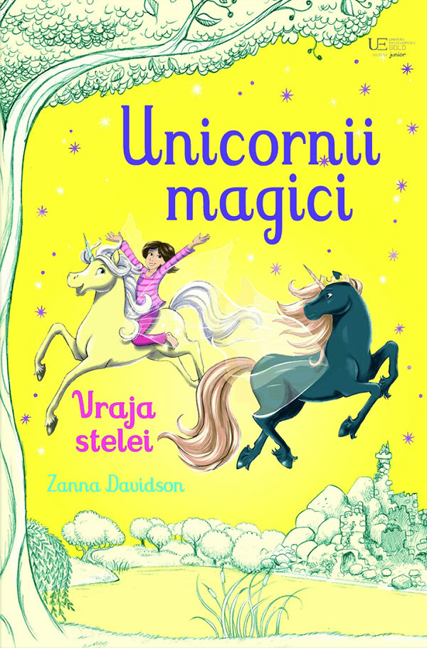 Coperta cărții 'Unicornii magici. Vraja stelei - Zanna Davidson'