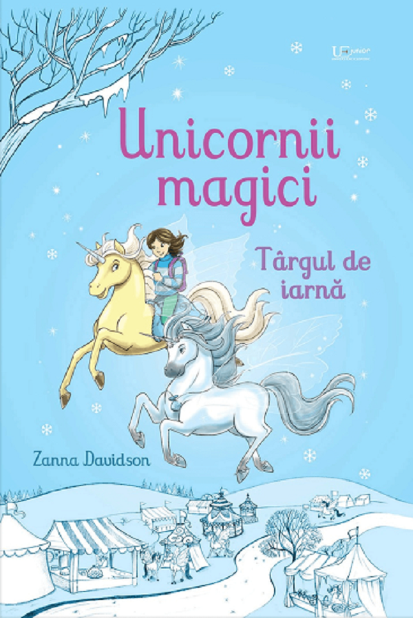 Coperta cărții 'Unicornii magici. Târgul de iarnă - Zanna Davidson'